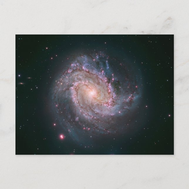 Spiral Galaxy M83 (NASA) Vykort (Framsida)