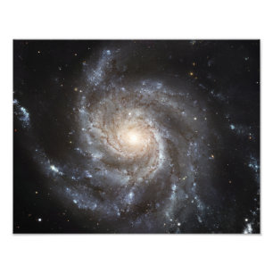 Spiral galaxy Messier 101 Fototryck
