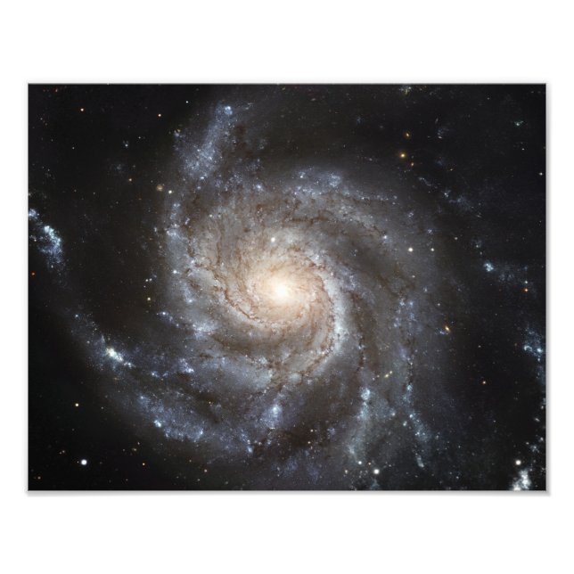 Spiral galaxy Messier 101 Fototryck (Framsidan)
