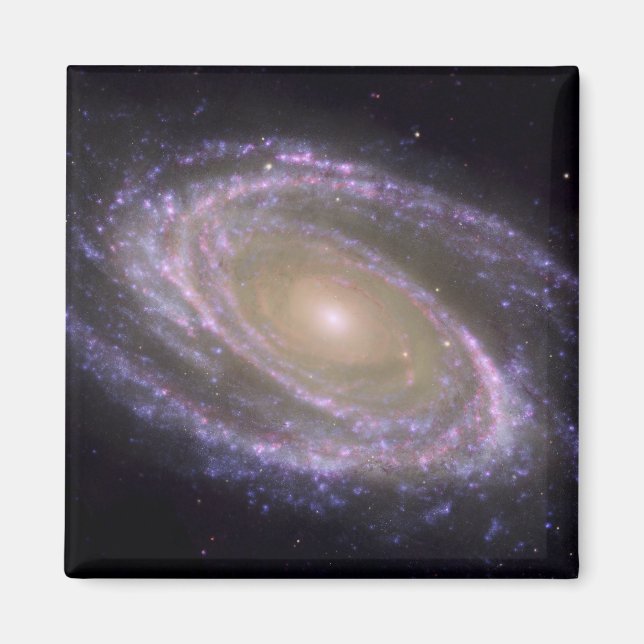 Spiral galaxy Messier 81 Magnet (Framsidan)