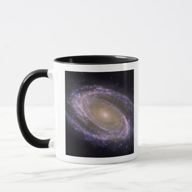 Spiral galaxy Messier 81 Mugg (Vänster)