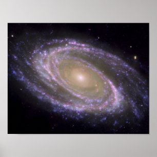 Spiral galaxy Messier 81 Poster