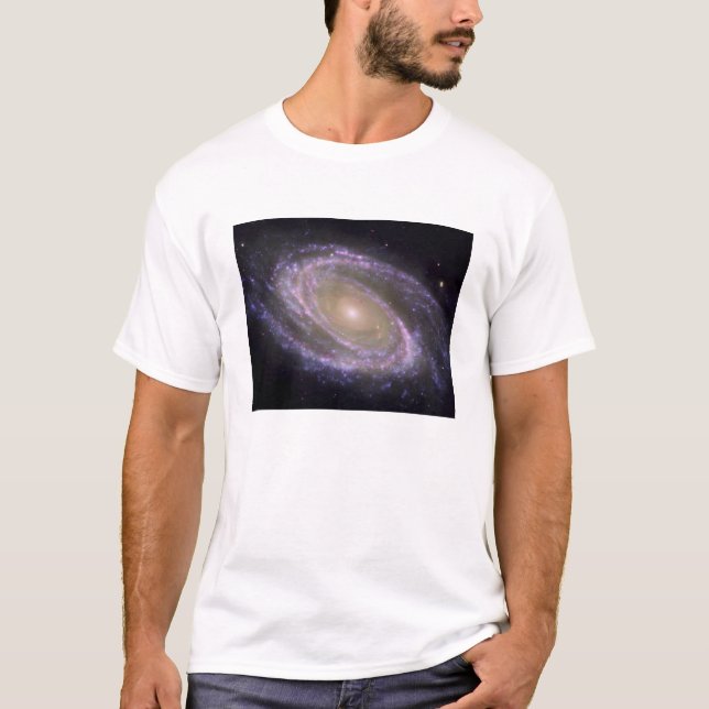 Spiral galaxy Messier 81 T-shirt (Framsida)