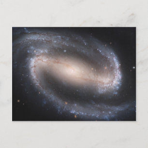 Spiral Galaxy NGC1300-vykort Vykort
