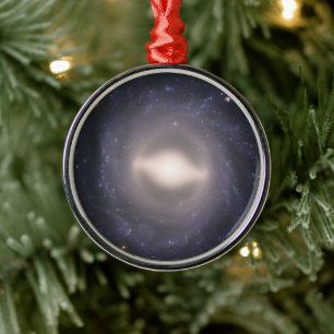 Spiral Galaxy Ngc 1015. Julgransprydnad Metall