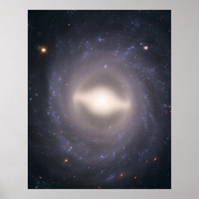 Spiral Galaxy Ngc 1015. Poster (Framsidan)