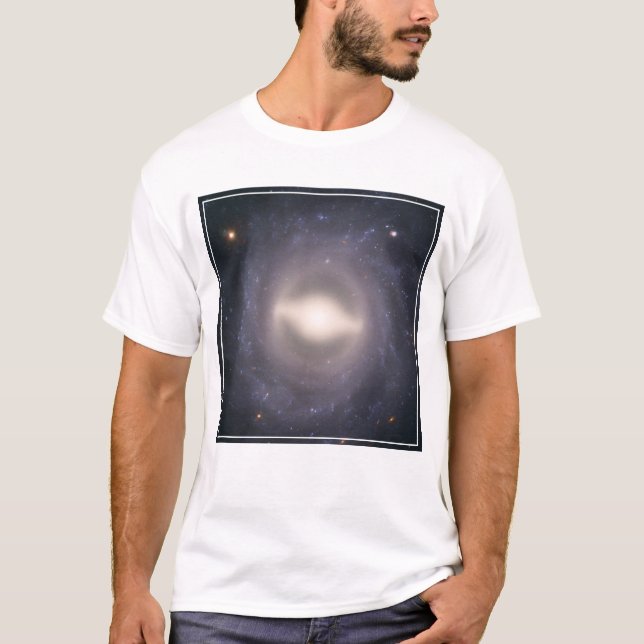 Spiral Galaxy Ngc 1015. T Shirt (Framsida)