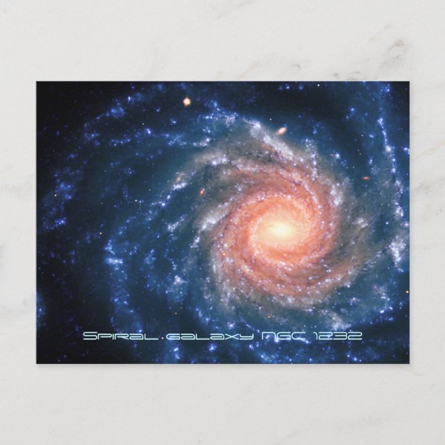 Spiral Galaxy NGC 1232 - Vår brösande uniververse Vykort (Framsida)