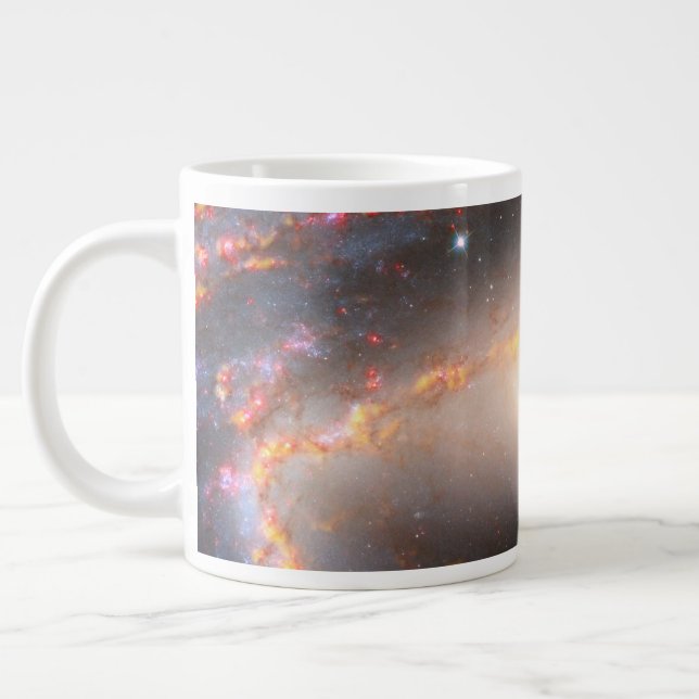 Spiral Galaxy Ngc 1300. Jumbo Mugg (Vänster)