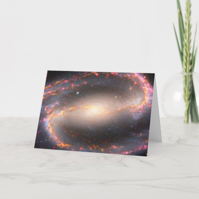 Spiral Galaxy Ngc 1300. Kort (Framsida)