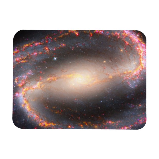 Spiral Galaxy Ngc 1300. Magnet (Horisontell)