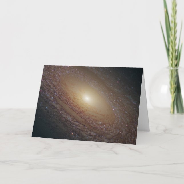 Spiral Galaxy Ngc 2841 Kort (Framsida)