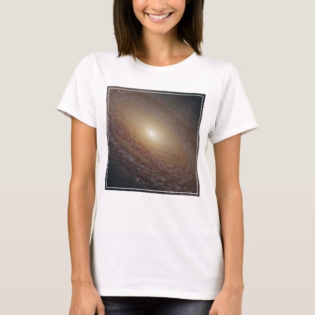 Spiral Galaxy Ngc 2841 T Shirt (Framsida)