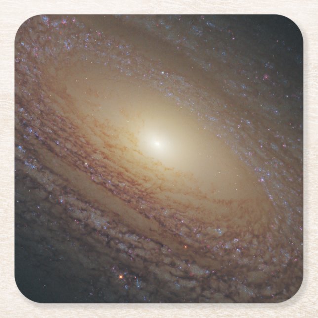 Spiral Galaxy Ngc 2841 Underlägg Papper Kvadrat (Framsidan)