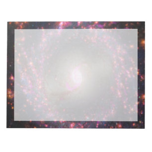 Spiral Galaxy Ngc 3351. Anteckningsblock