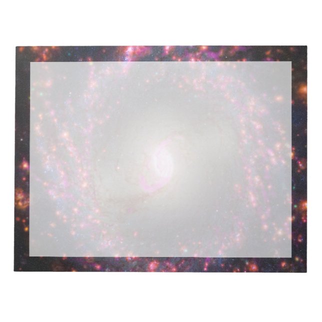 Spiral Galaxy Ngc 3351. Anteckningsblock (Framsida)