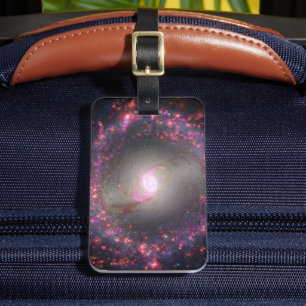 Spiral Galaxy Ngc 3351. Bagagebricka