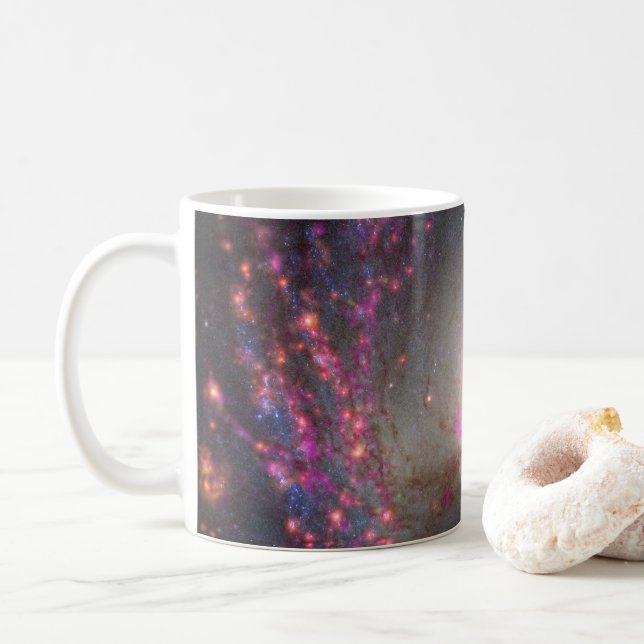 Spiral Galaxy Ngc 3351. Kaffemugg (Med munk)