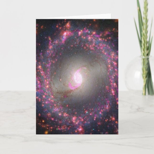 Spiral Galaxy Ngc 3351. Kort (Framsida)