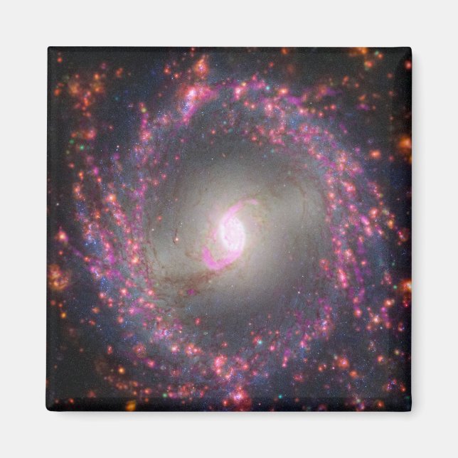 Spiral Galaxy Ngc 3351. Magnet (Framsidan)