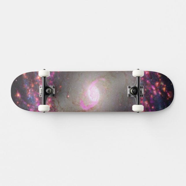 Spiral Galaxy Ngc 3351. Mini Skateboard Bräda 18,5 Cm (Horz)