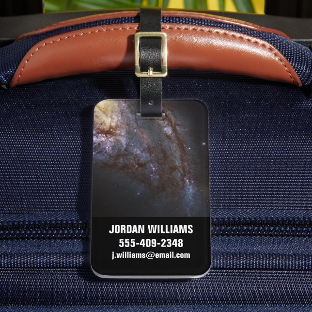 Spiral Galaxy Ngc 3627. Bagagebricka (Framsida Insitu 2)