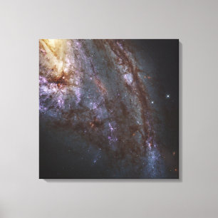 Spiral Galaxy Ngc 3627. Canvastryck