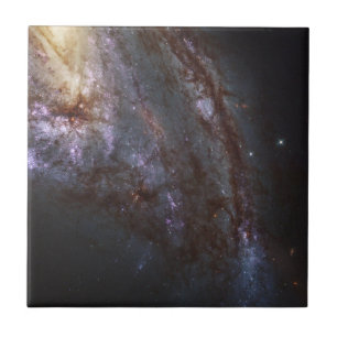 Spiral Galaxy Ngc 3627. Kakelplatta