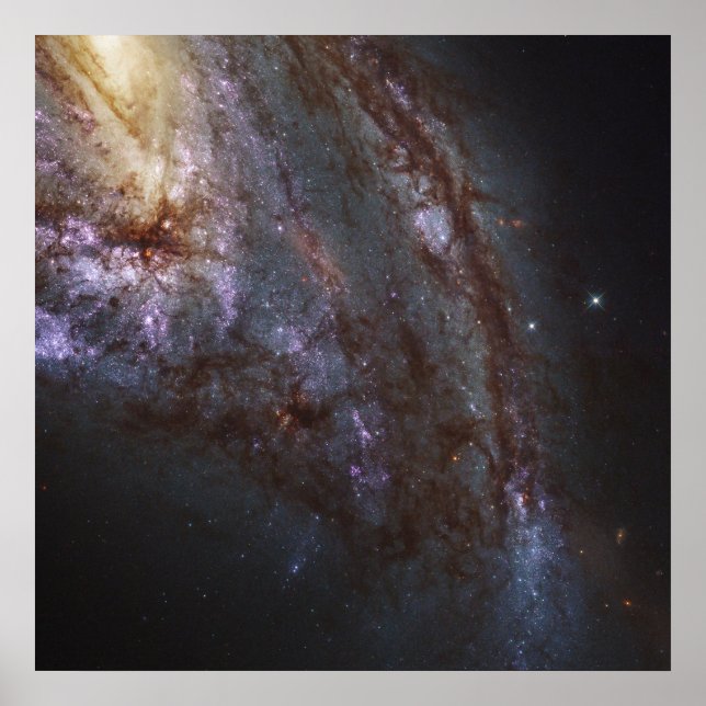 Spiral Galaxy Ngc 3627. Poster (Framsidan)