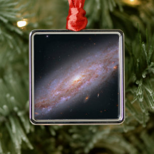 Spiral Galaxy Ngc 3972. Julgransprydnad Metall