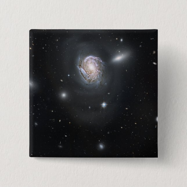 Spiral galaxy NGC 4911 Knapp (Framsida)