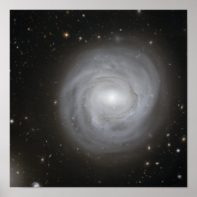 Spiral Galaxy NGC 4921 Poster (Framsidan)