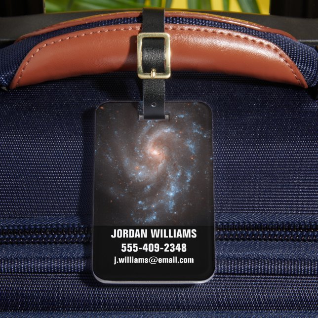 Spiral Galaxy Ngc 5584 Bagagebricka (Framsida Insitu 2)
