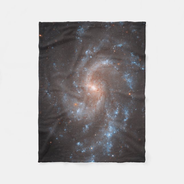 Spiral Galaxy Ngc 5584 Fleecefilt (Framsidan)