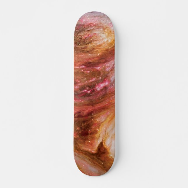Spiral Galaxy SMM J2135-0102 Artist Impression Skateboard Bräda 19,5 Cm (Framsida)