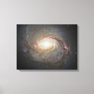 Spiral Galaxy Space Universe Stars Black Hål Himla Canvastryck