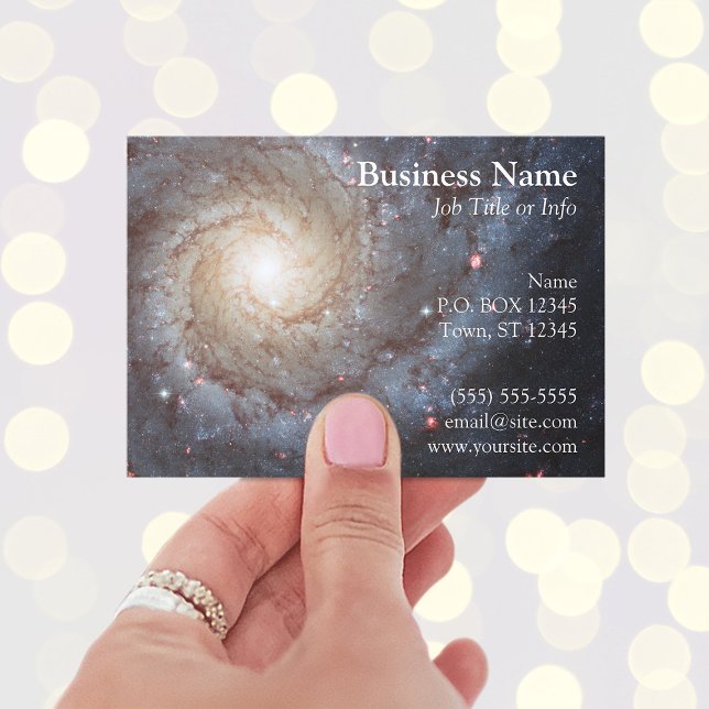 Spiral Galaxy Visitkort (Galactic Business Card)