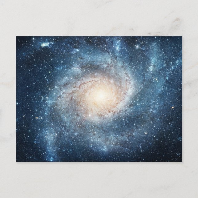 Spiral galaxy vykort (Framsida)