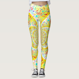 Spiral Gult Leggings