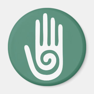 Spiral Hand-symbol Magnet