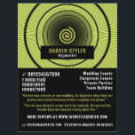 Spiral Hypnosis, Hypnotist-händelsetjänst Reklamblad<br><div class="desc">Spiral Hypnos,  Hypnotist Event Entertainer Advertising Flyers av Affärskortet Store.</div>