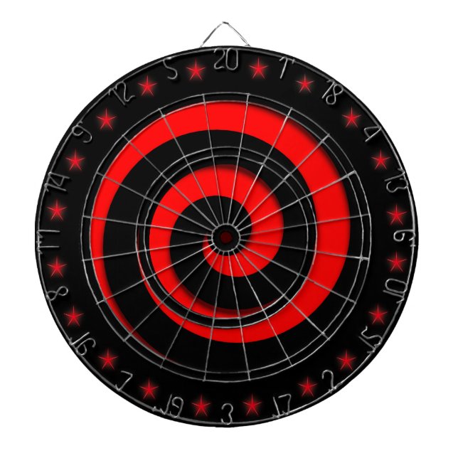 Spiral Hypnotis Red Wheel Regulation Dart Board Piltavla (Framsidan)