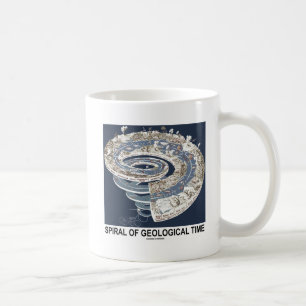 Spiral i geologisk tid Jordens historia Spiral Kaffemugg