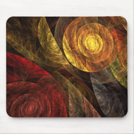 Spiral i Life Abstrakt Art Mousepad Musmatta
