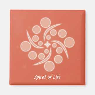Spiral i Life Magnet