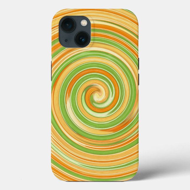 Spiral i Roligt Citrus Färg (Baksida)