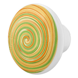Spiral i Roligt Citrus Färg Knopp