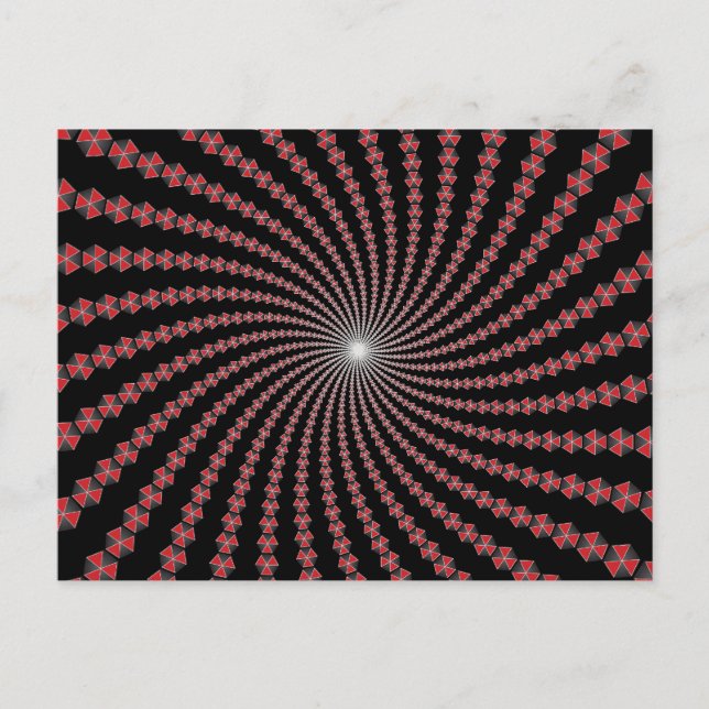Spiral i Traingles: Vektorbild: Vykort (Framsida)