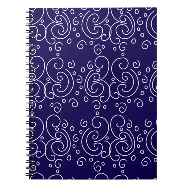 Spiral illustration  anteckningsbok (Framsidan)