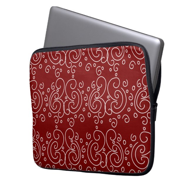 Spiral illustration  laptop fodral (Framsidan Vänster)